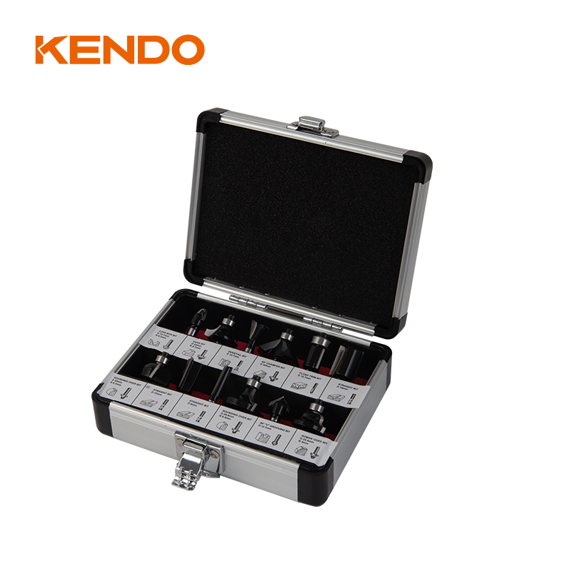 Bộ bit bộ định tuyến hỗn hợp 12pc