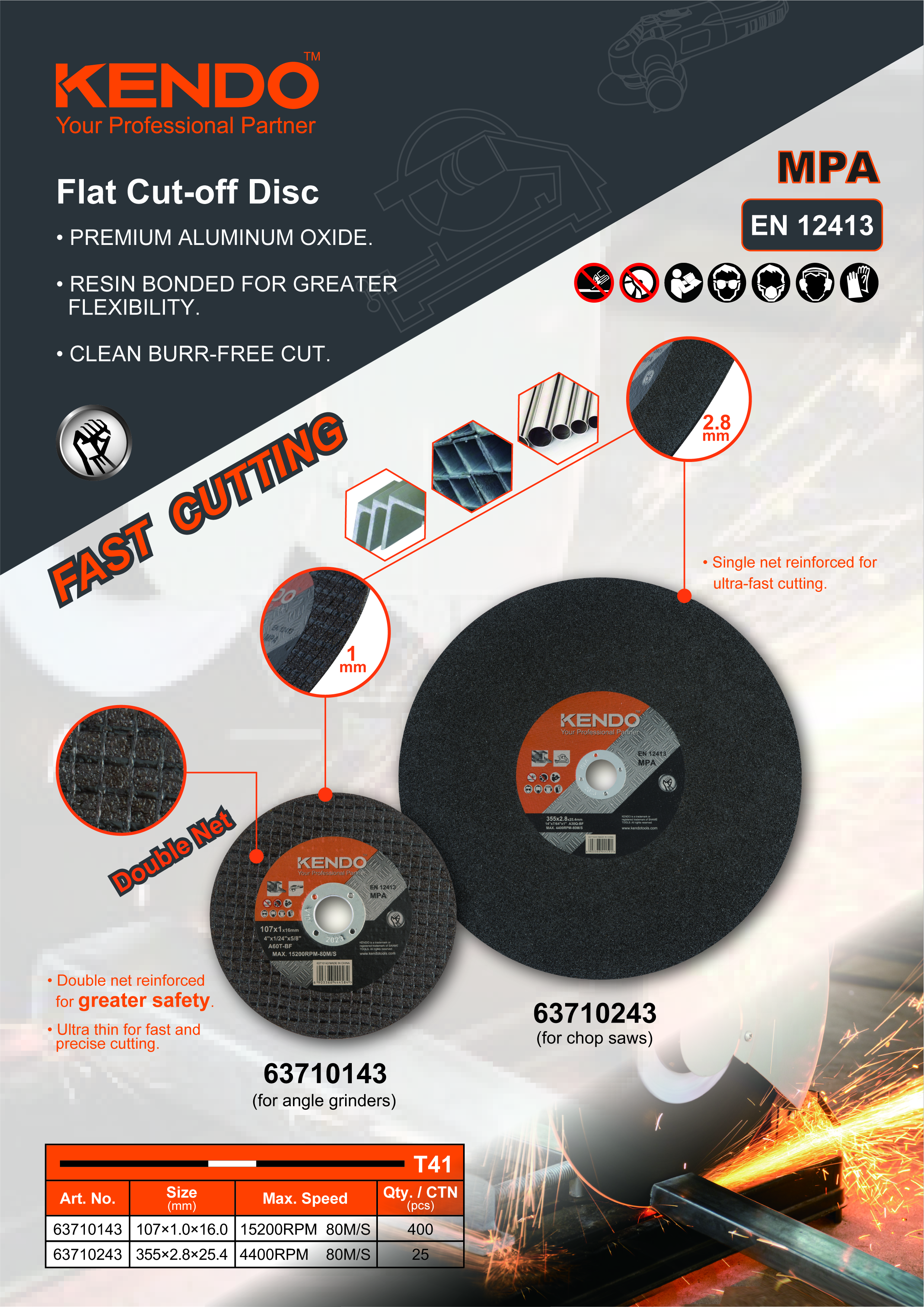 Làm thế nào để lắp đĩa cắt kim loại phẳng đúng cách?