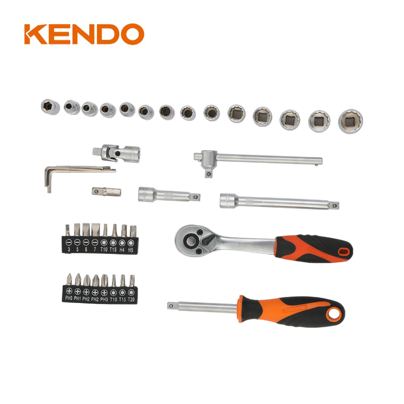 42pc 1/4' Bộ ổ cắm Dr.