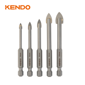 Bộ mũi khoan thủy tinh 5 chiếc, Hex. Chuôi thay đổi nhanh