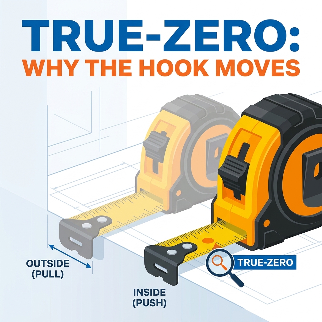 Tại sao móc thước dây lại chuyển động? Hiểu phép đo True-Zero