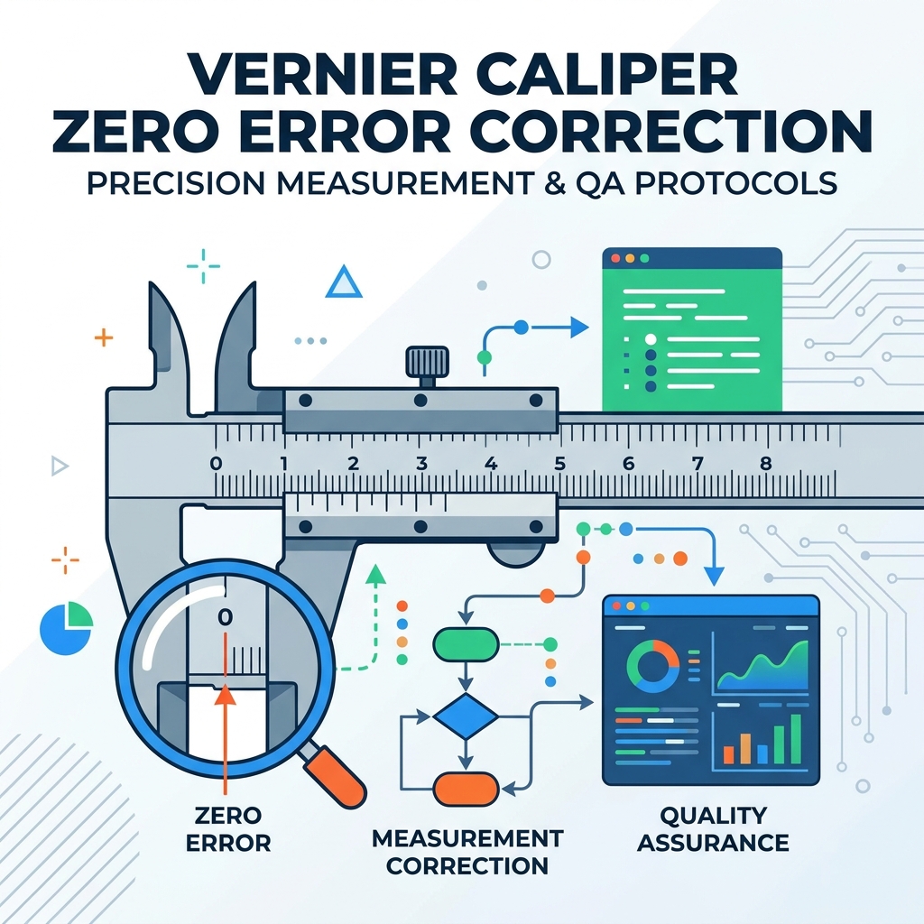 Cách kiểm tra và sửa lỗi Vernier Caliper Zero trước khi đo